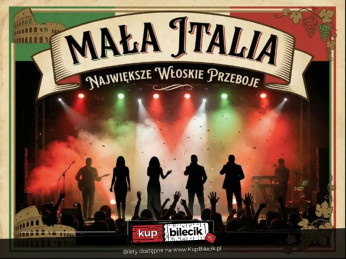 Kołobrzeg Wydarzenie Koncert Mała Italia - największe włoskie przeboje